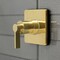 Kingston Brass KS3047NDL Single-Handle Three-Way Diverter Valve with Trim Kit, Brushed Brass KS3047NDL - alternate 2